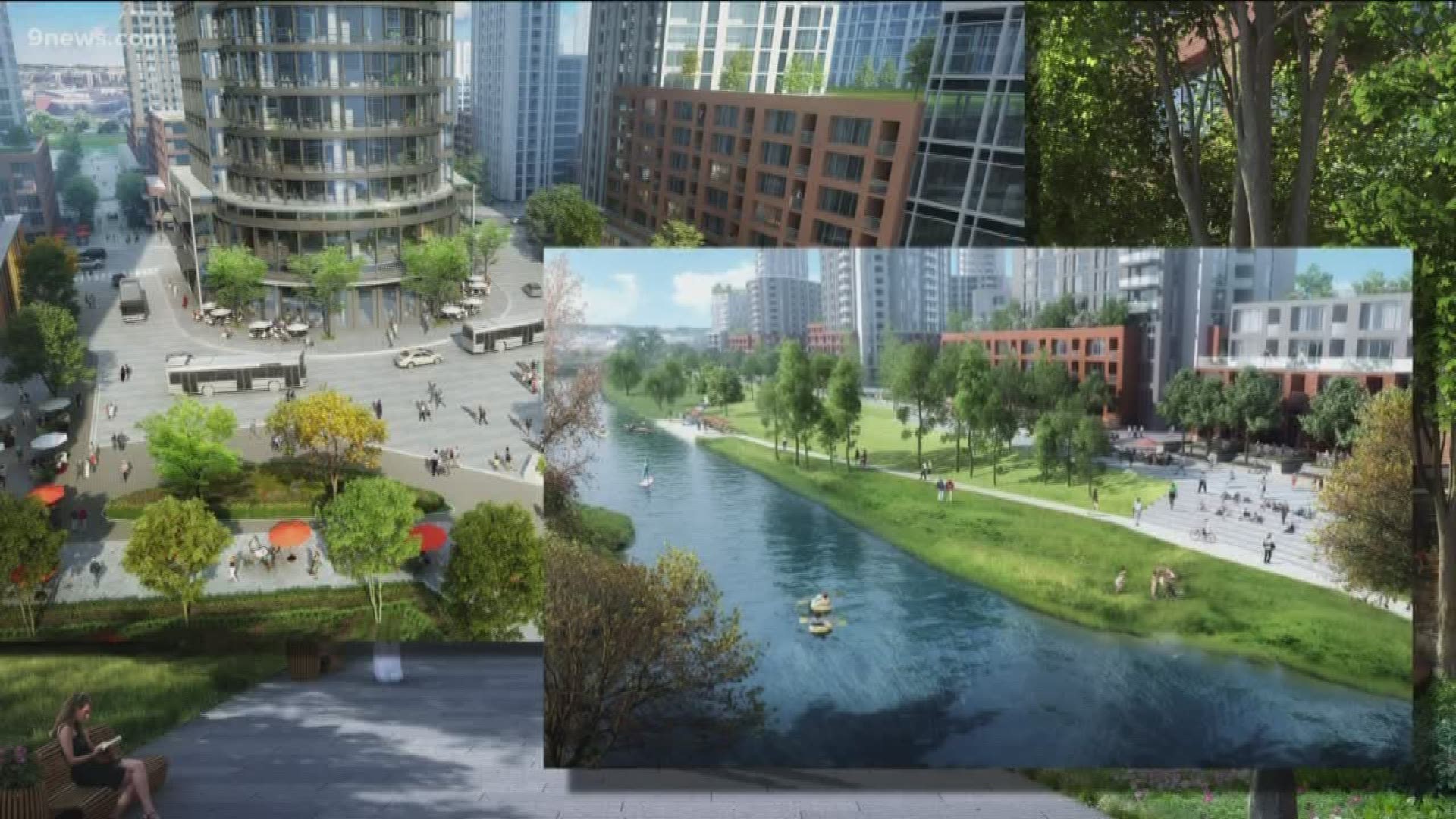 Developers hope to break ground on the project along the South Platte River in Denver in the next 18 months.