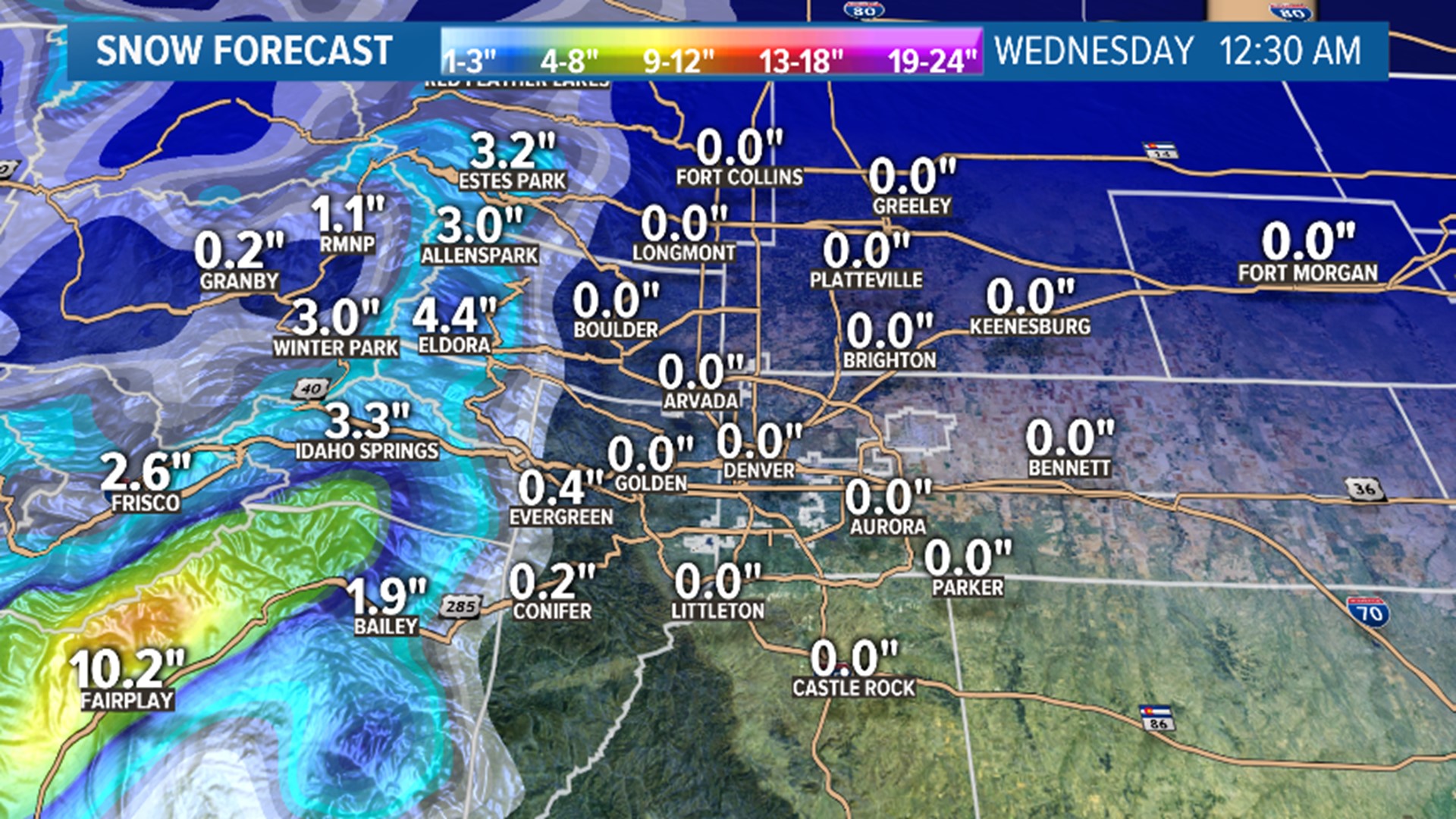 Snow is in the forecast: When will Denver see the flakes fall? | 9news.com