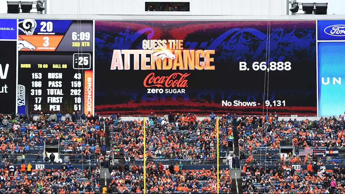 Plenty of Broncos fans in attendance today. : r/DenverBroncos