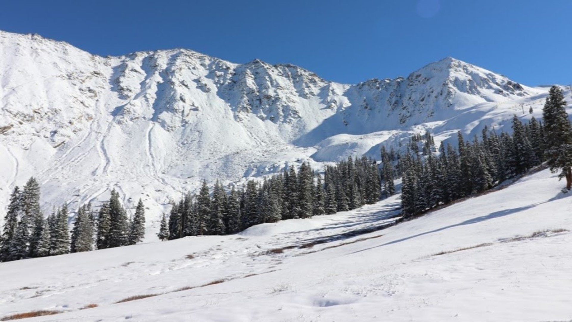 A-Basin is closed and Copper Mountain is only partially open.