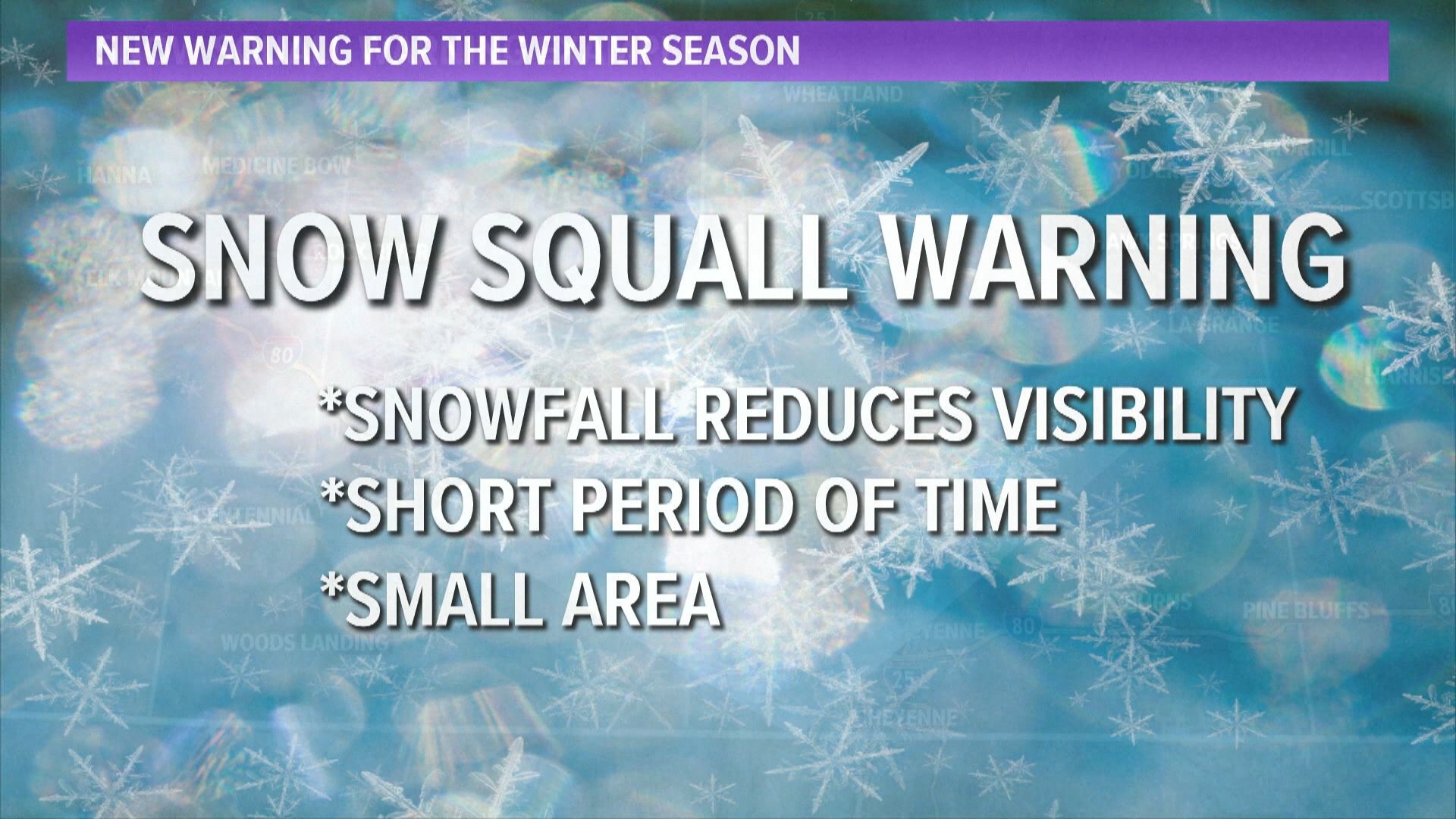 Snow squall warnings are coming ... but not to Colorado (yet) | 9news.com