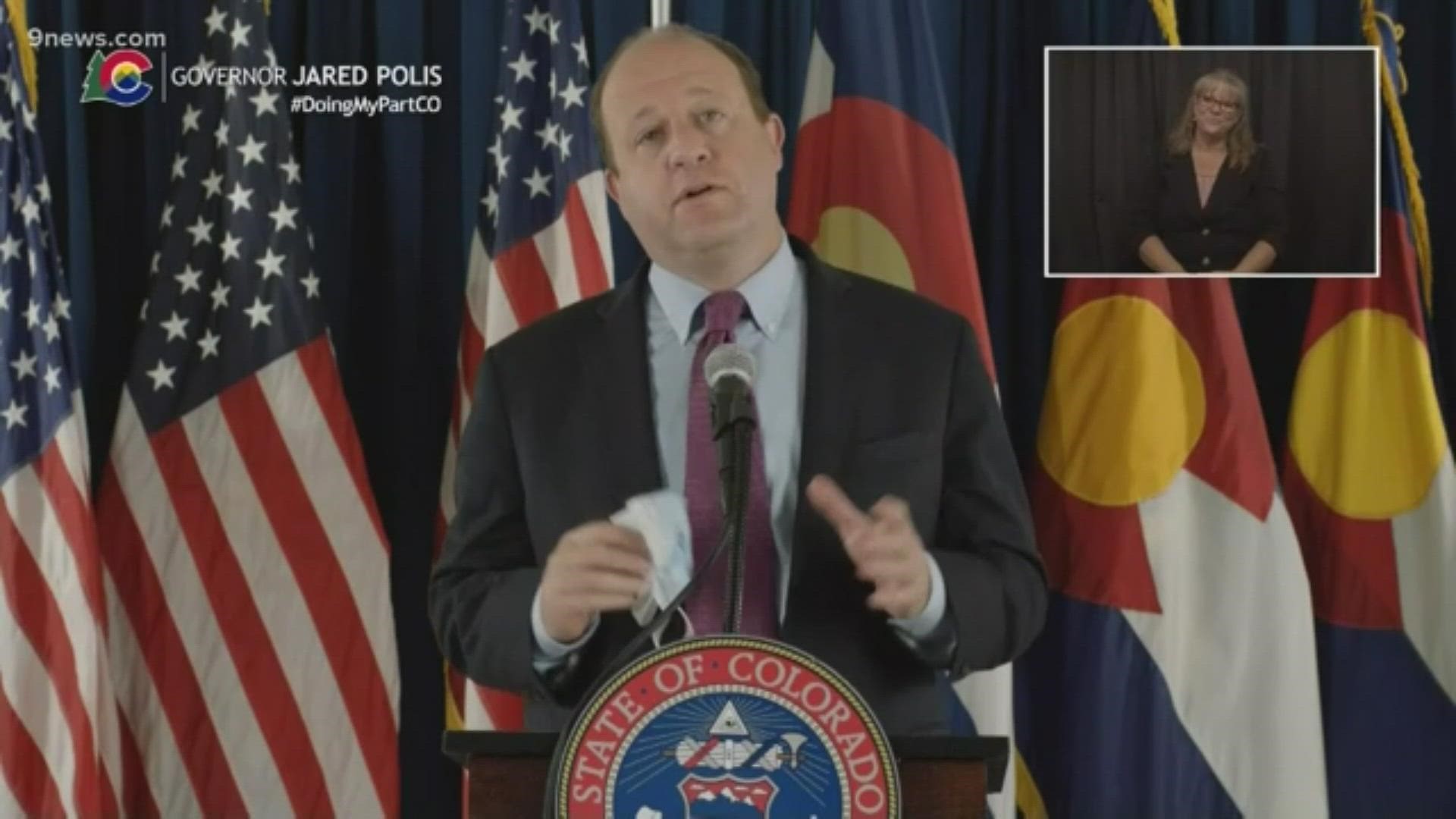 Colorado Governor Jared Polis has an update on the response to the coronavirus here in our state.