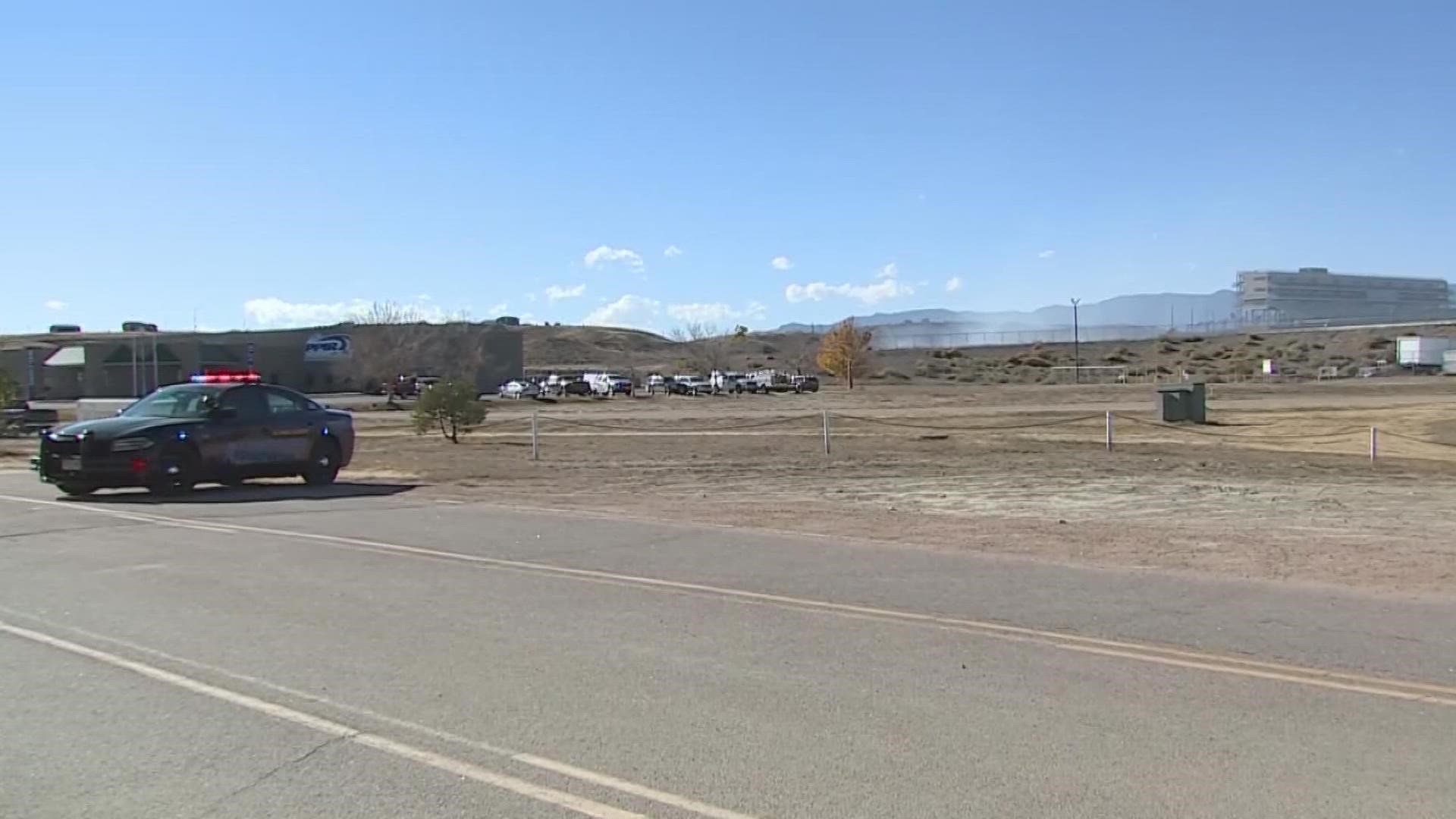 Residents near Pikes Peak International Speedway had to evacuate for hours while fire crews worked to slow the fire's spread.
