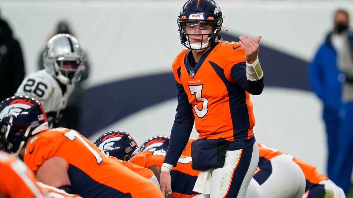 A Salute to Service towel is shown before an NFL football game between the Denver  Broncos and the Las Vegas Raiders in Denver, Sunday, Nov. 20, 2022. (AP  Photo/Jack Dempsey Stock Photo 