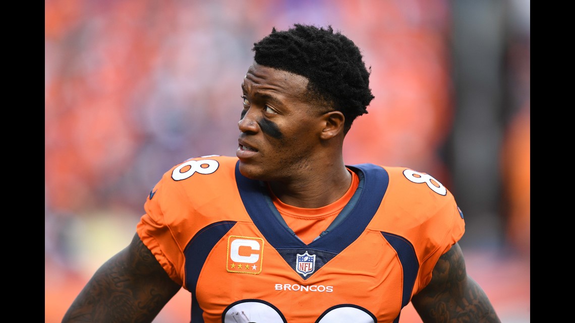 Broncos wrap up day of touching Demaryius Thomas tributes with win that  sets up final playoff push - The Athletic