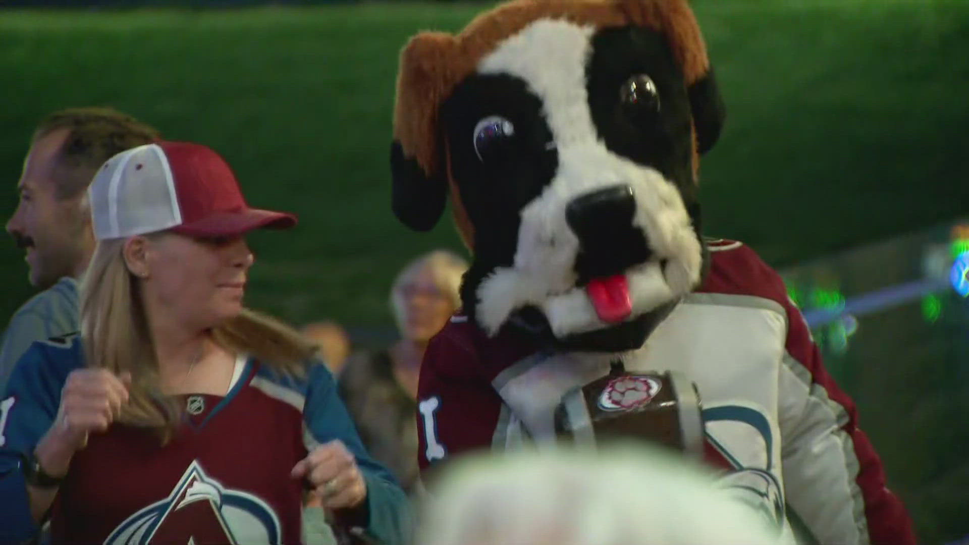 Fans are cheering on the Colorado Avalanche here at home. Tom's Bar at McGregor Square held the official watch party for Wednesday night.