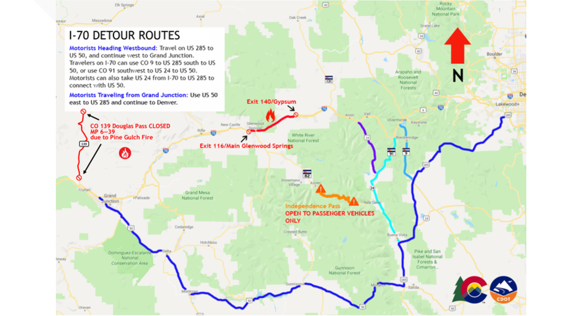 Colorado Road Closures Due To Wildfires 9news Com   60f786ed 3244 4662 9bc0 B0865149791e 1140x641 