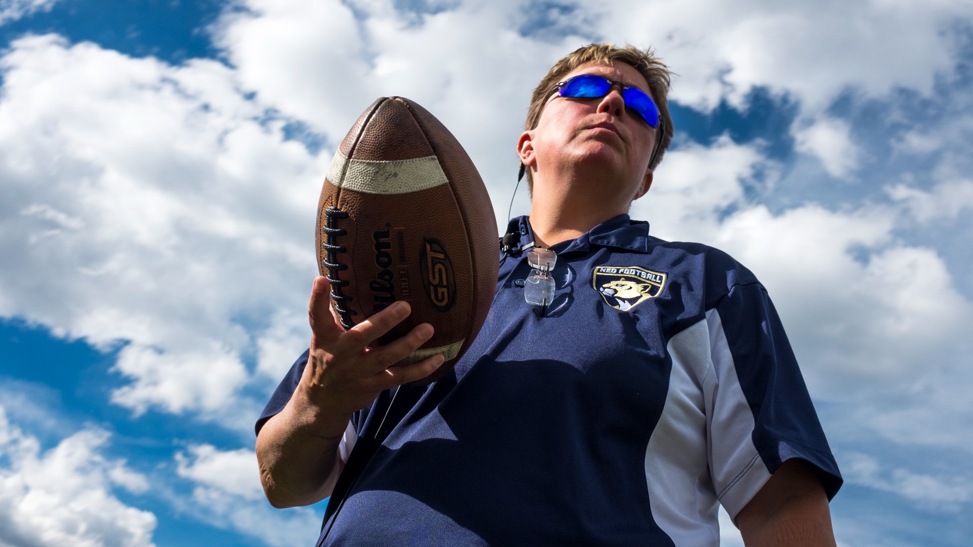 Buglione was named the first-ever female football head coach in Colorado history when she led the Nederland Panthers in 2017.