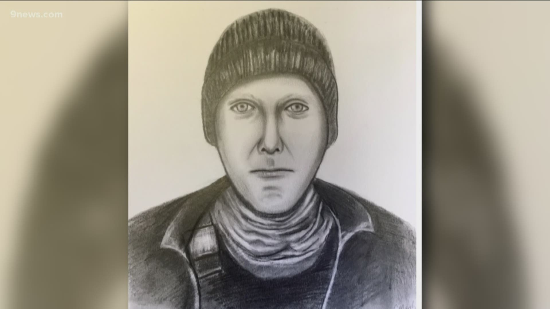 DPD released a sketch of the man who was wearing a black police-style  jacket and what appeared to be a bullet-proof vest.