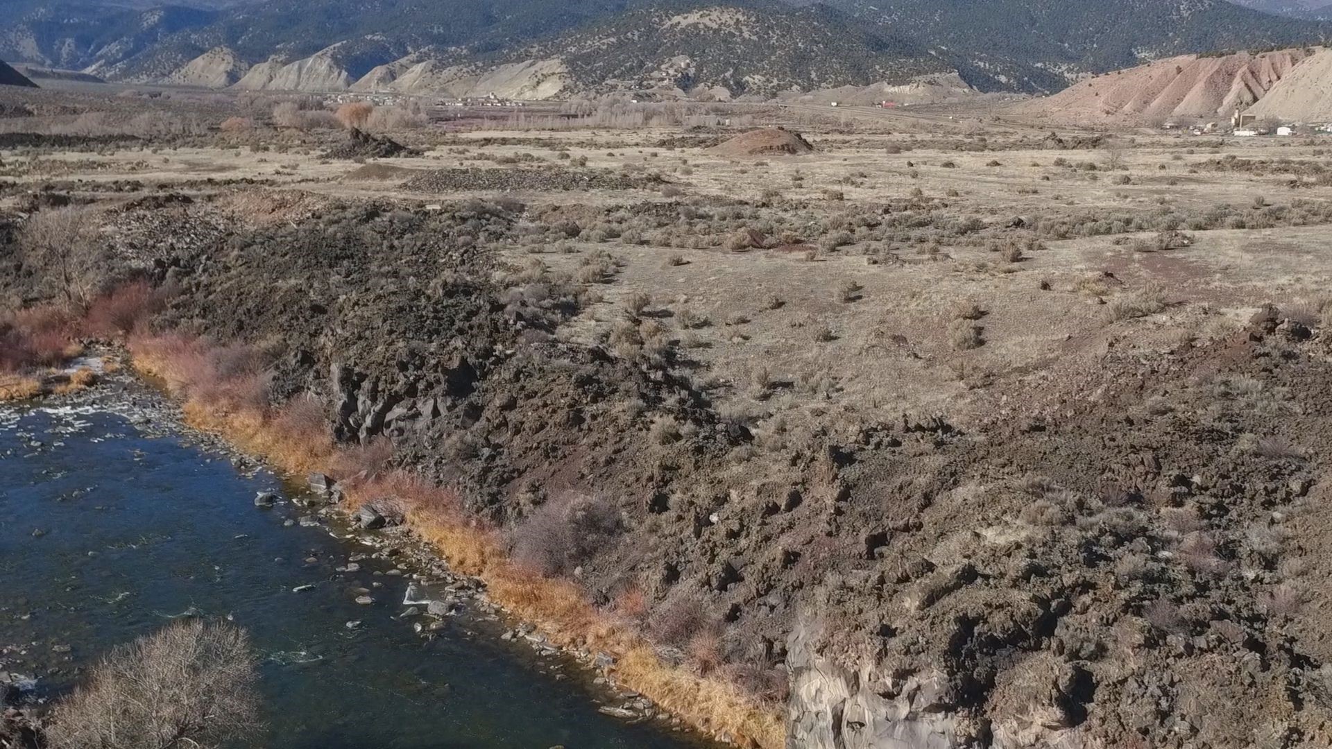 History of the active volcano in Dotsero west of Denver, Colorado