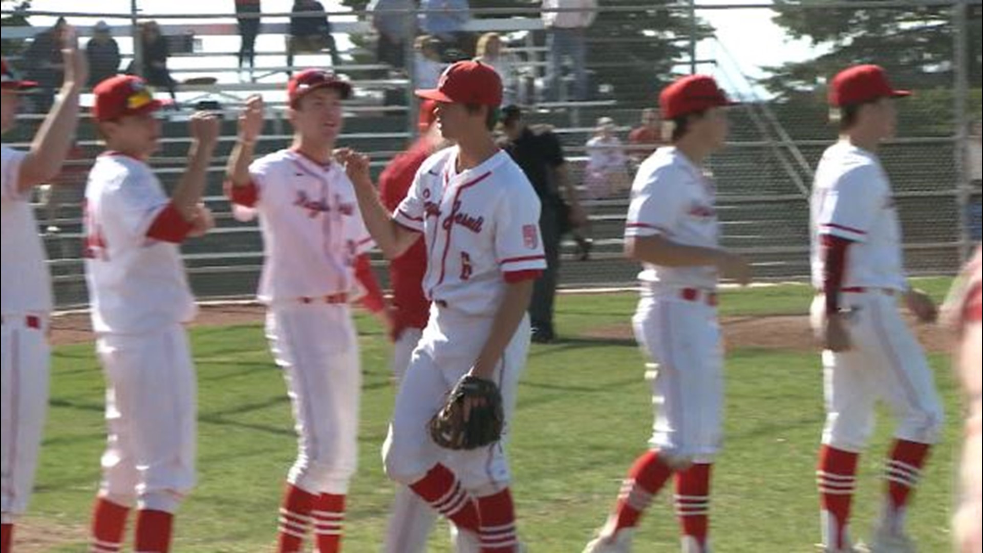 Regis Jesuit took home the 2019 5A baseball state championship, after Jacob Thompsen threw more than four scoreless innings. They were poised for a repeat.