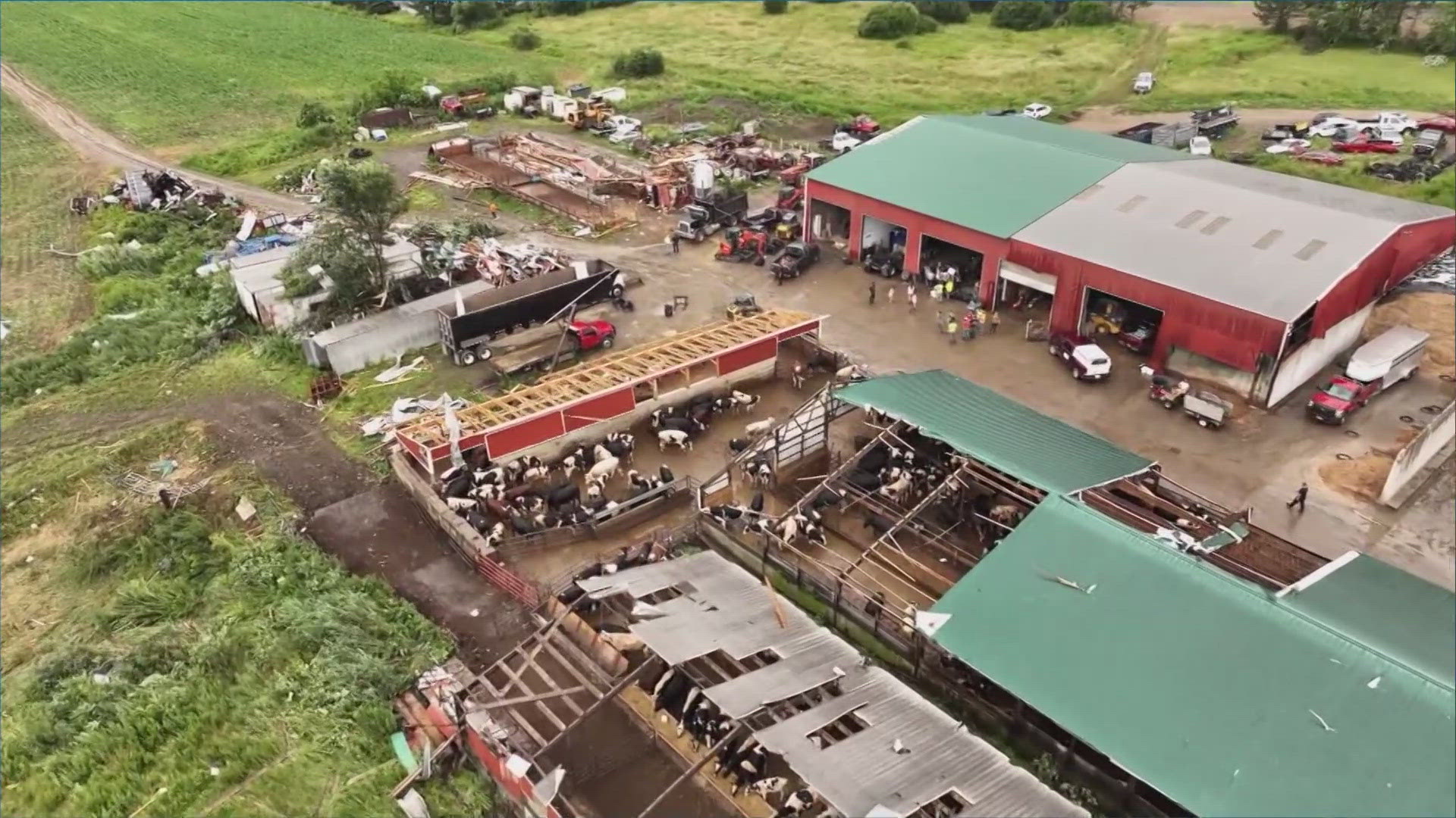 Two tornadoes touch down in New York