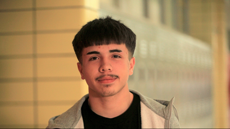 Joseph Martinez wants to be the first in his family to go to college