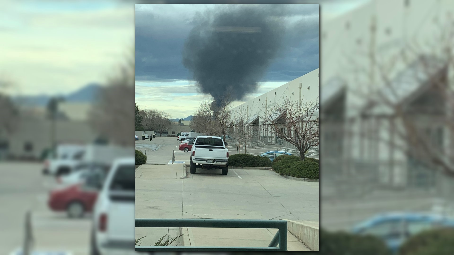 Denver-area scrap yard fire causes massive smoke plume | 9news.com