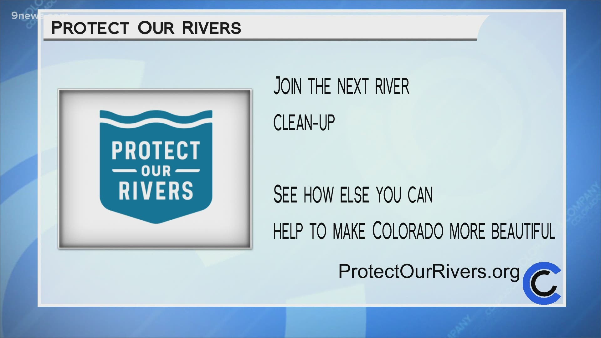 Visit ProtectOurRivers.org to learn more about making a difference and to help out at the next river clean up.