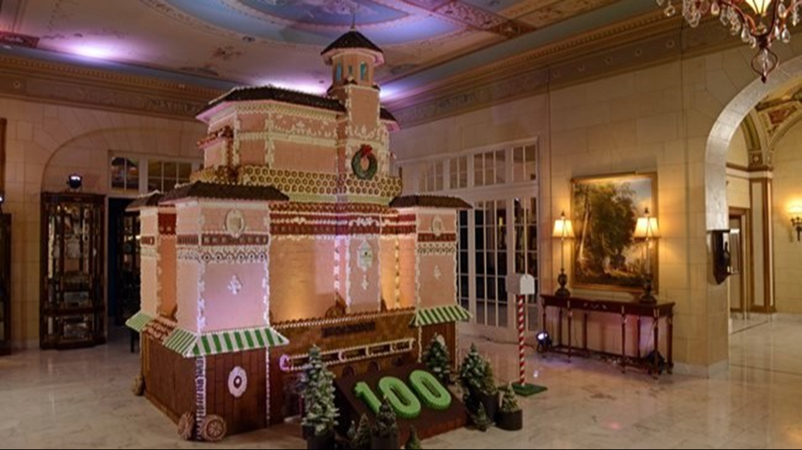 Gas Prices In Colorado >> Colorado Springs hotel builds 13-foot tall replica out of gingerbread | 9news.com Gas Prices In Colorado >> Colorado Springs hotel builds 13-foot tall replica out of gingerbread | 9news.com