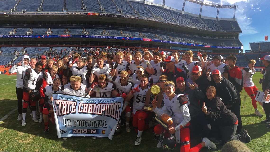 Loveland caps perfect season with 4A football championship