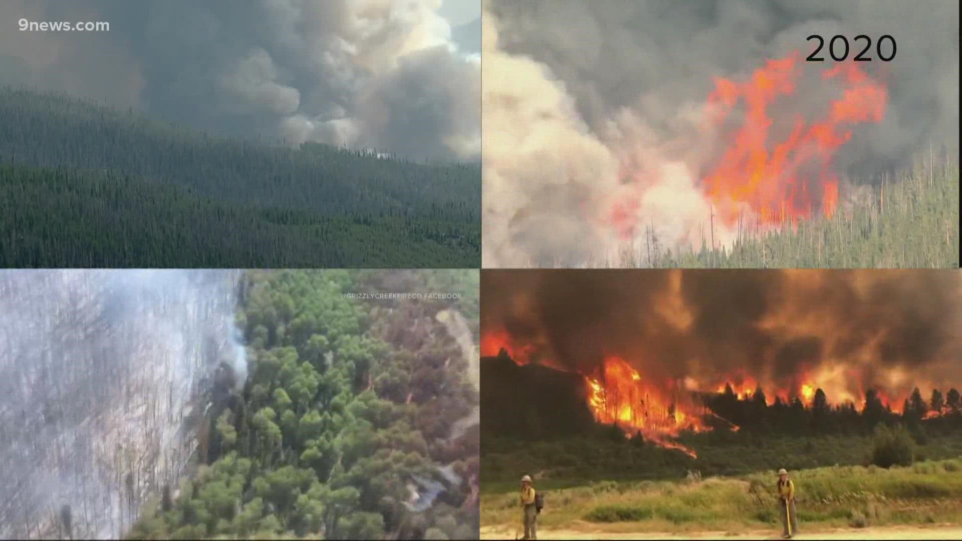 Some of the largest fires the state has ever seen were in September and October 2020.