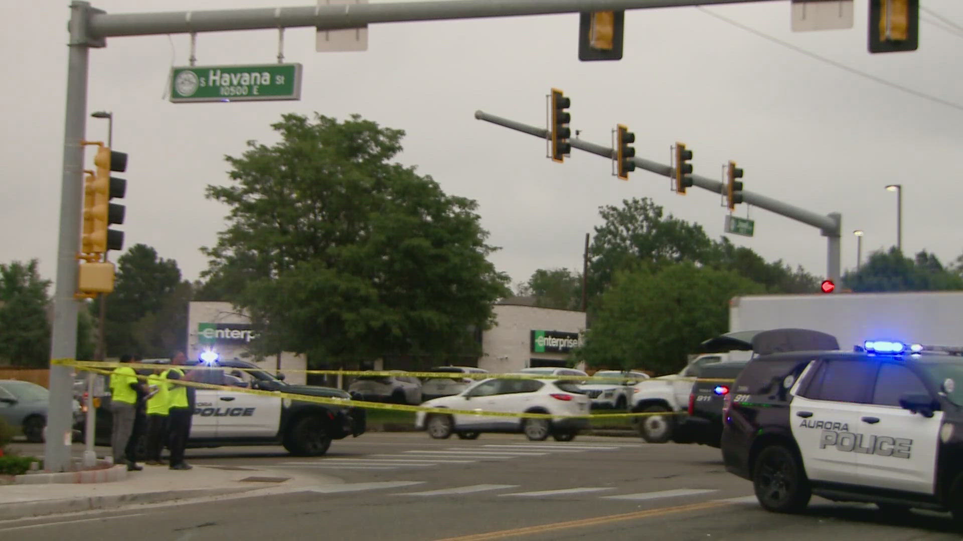 The crash happened in late July at the intersection of South Havana Street and East Jewell Avenue.