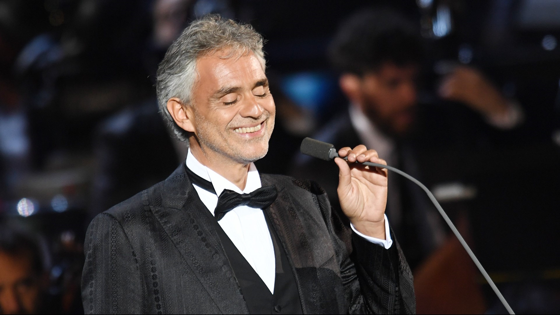Andrea Bocelli is returning to Denver for first time in 5 years