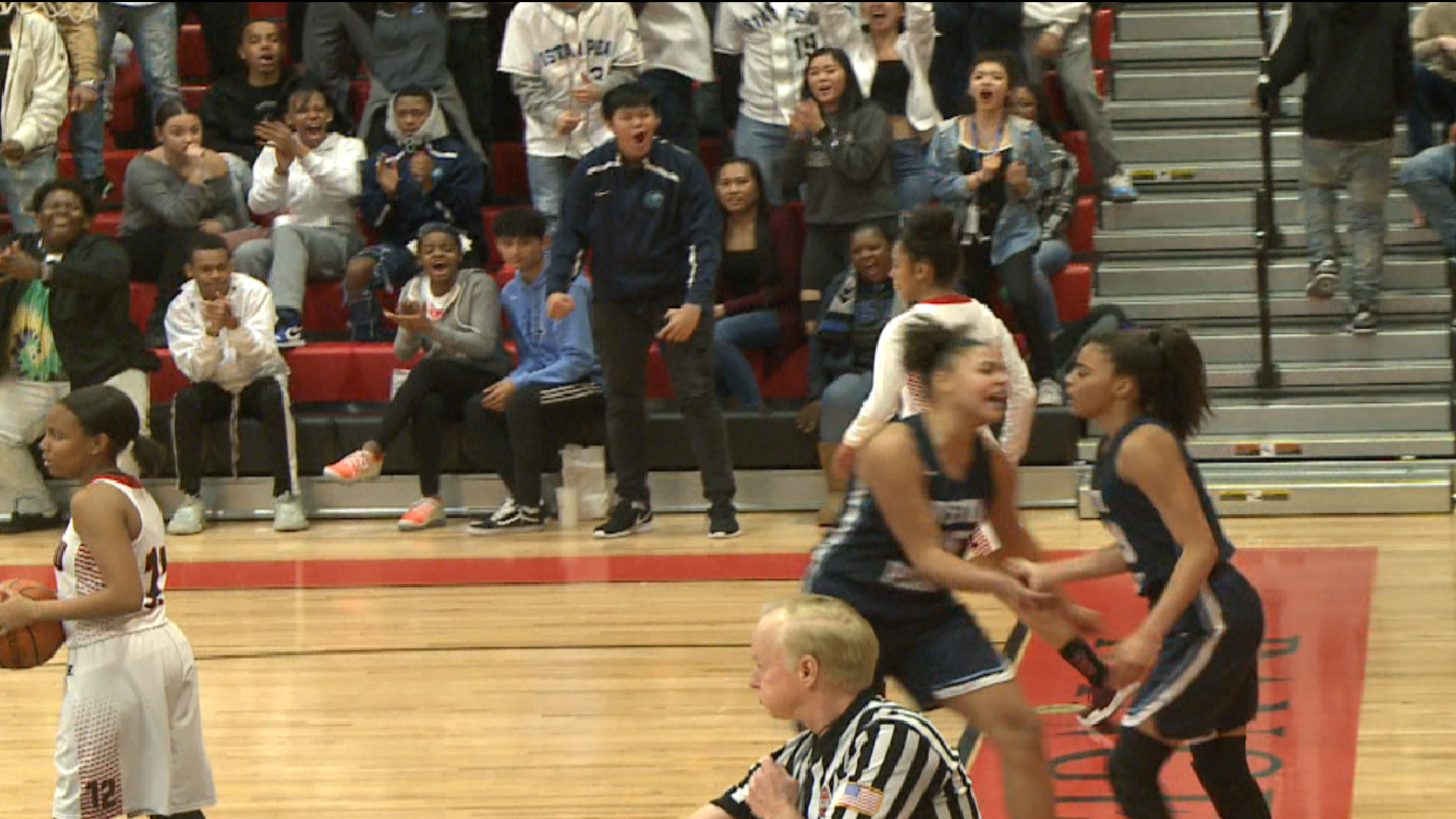 The Vista PEAK girls basketball team edged Rangeview 75-71 in a rivalry game on Thursday night