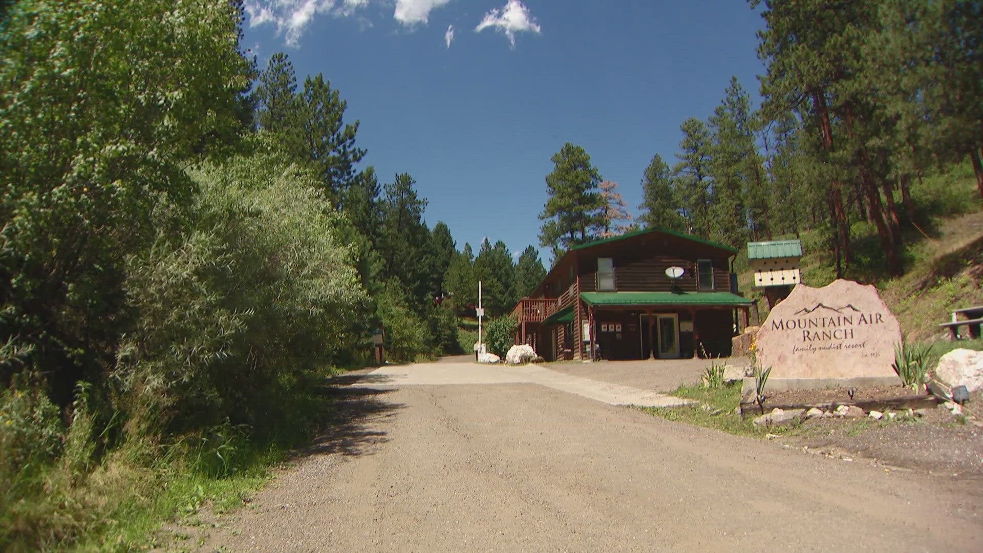 Mountain Air Ranch sits just a mile away from the Quarry Fire, and had to be evacuated.