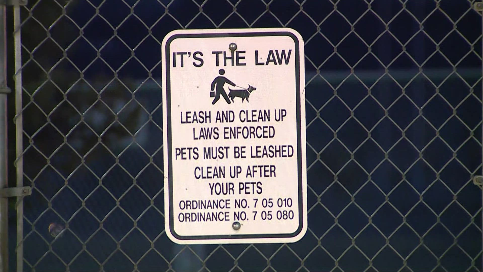 Owners could face fines for failing to have their dogs on a leash. Jefferson County enforces the law with a complaint-based system.