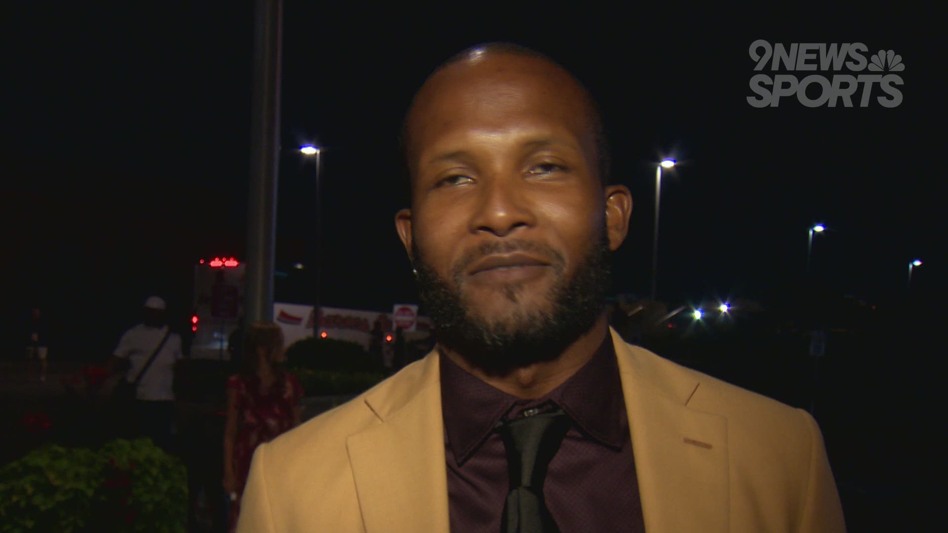 The former Broncos' star cornerback opened up to 9News about the powerful message at the end of his induction speech.