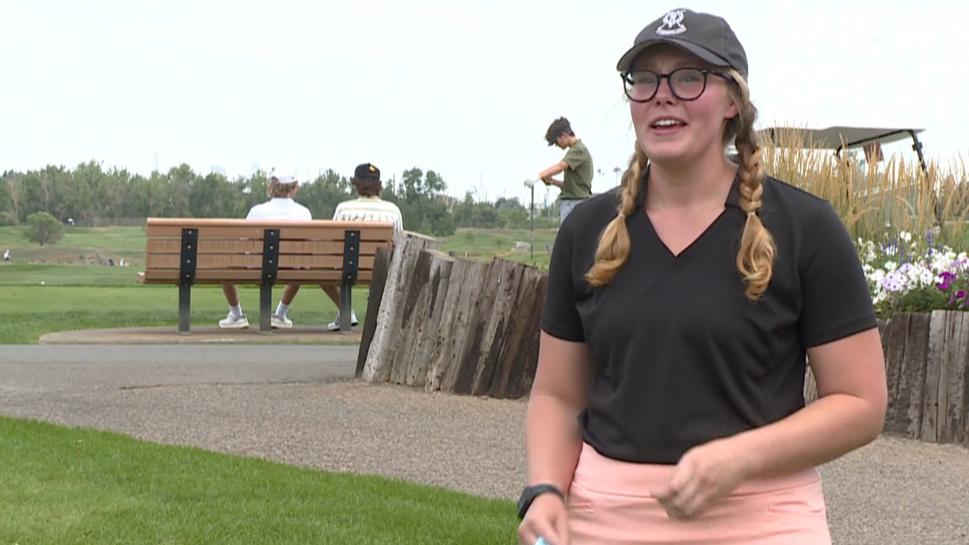 Karli Denk earned the 4A boys golf coach of the year award in her inaugural season with the Golden Demons.