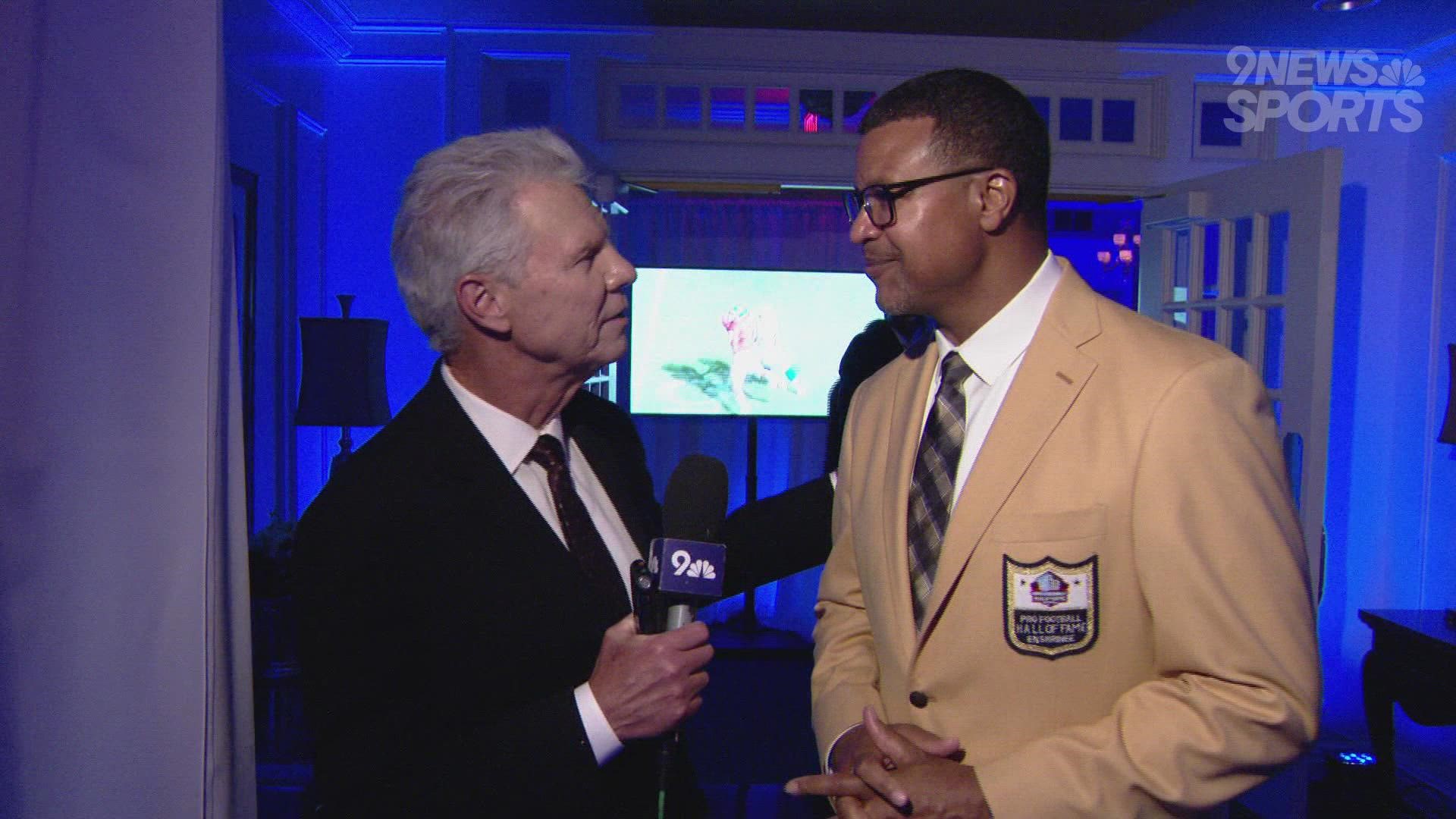 Mike Klis caught up with former Denver Broncos safety and now Hall of Famer Steve Atwater after he got his gold jacket.