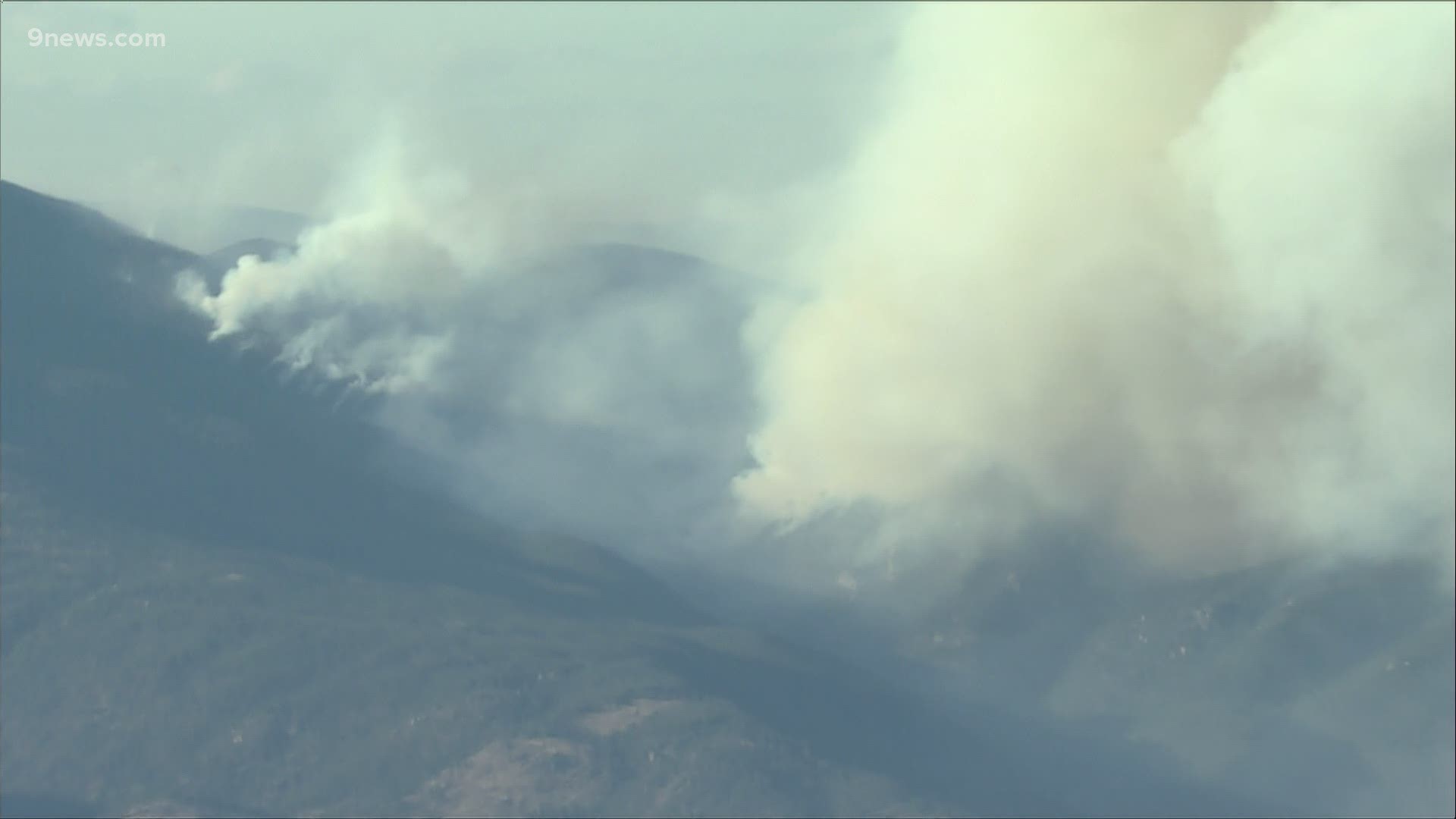 The fire is burning on Arapaho National Forest lands near Grimes Peak, north-northwest of Hot Sulphur Springs and northeast of Kremmling. It is 0% contained.