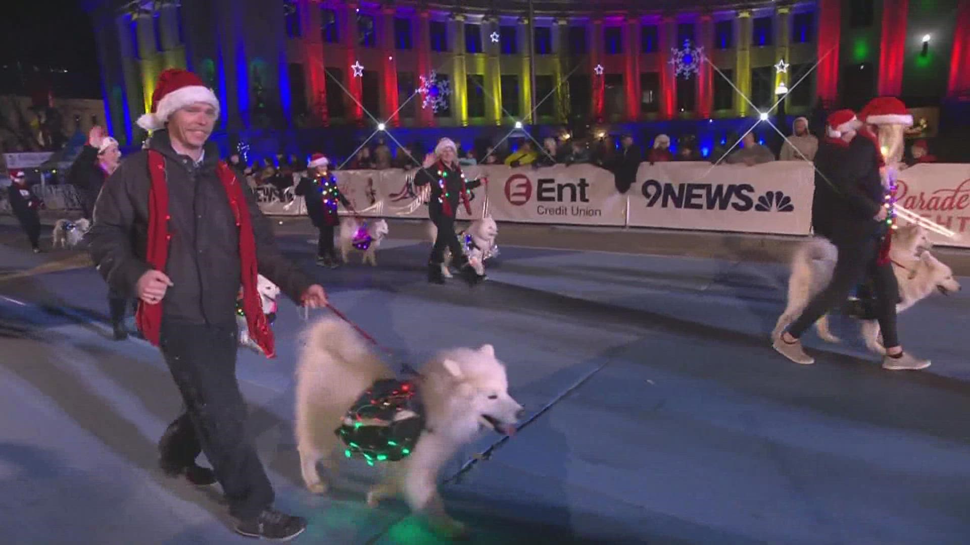 The 48th annual 9NEWS Parade of Lights will bring sparkling lights, marching bands, and colorful floats to the streets of downtown Denver on Saturday, Dec 3.