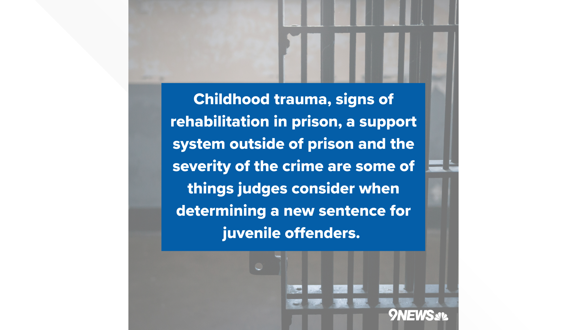 Colorado juvenile lifer walks free after resentencing | 9news.com