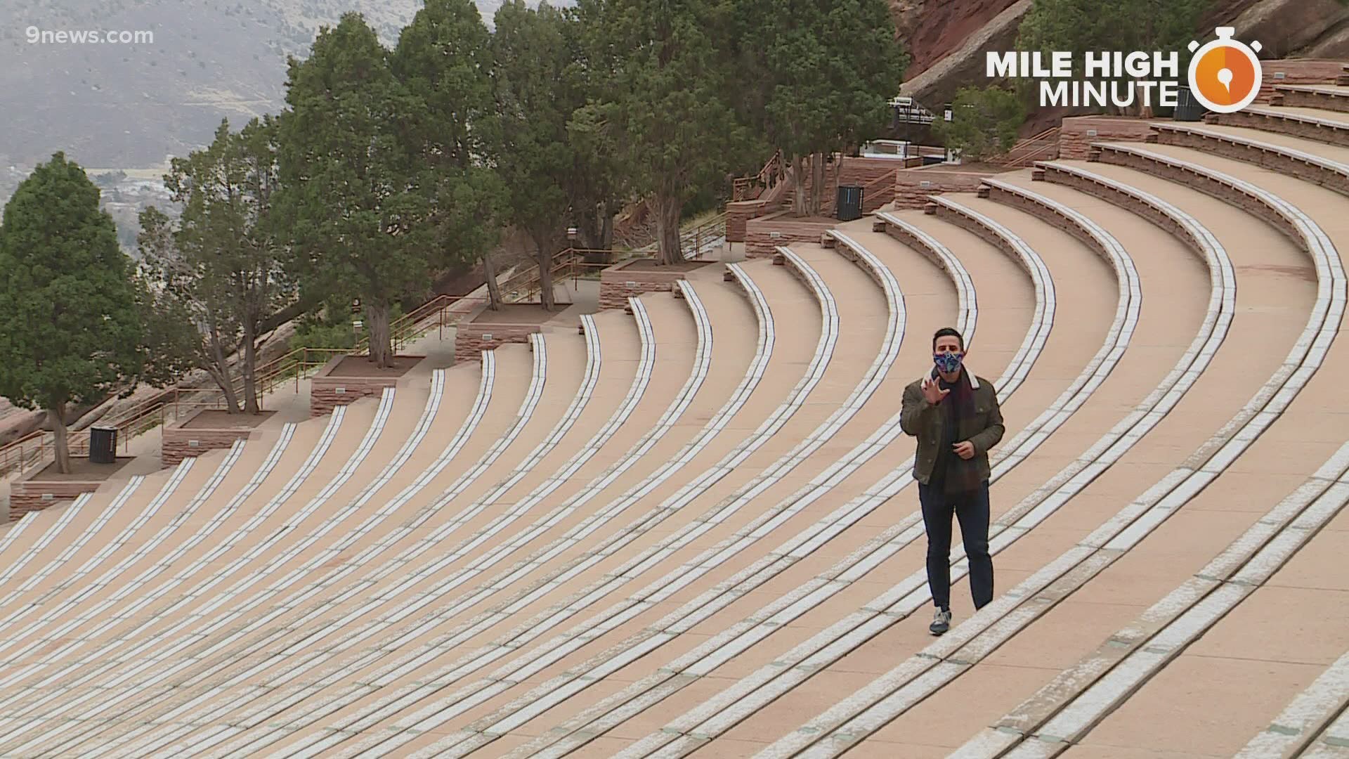 What Coloradans can expect to see when Red Rocks opens for the 2021 concert season.