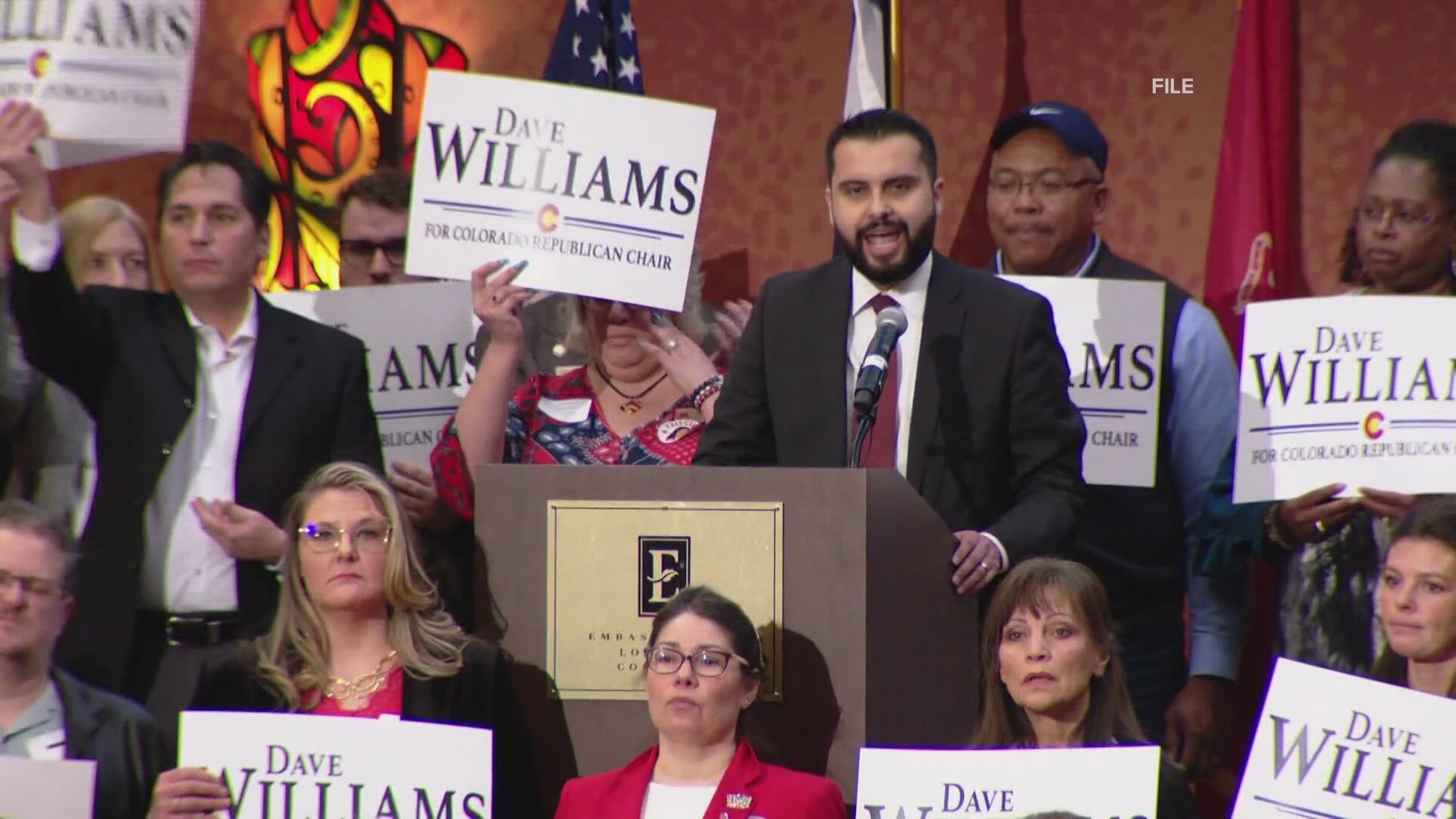 A different faction of Colorado Republicans met last week and voted to oust Williams.