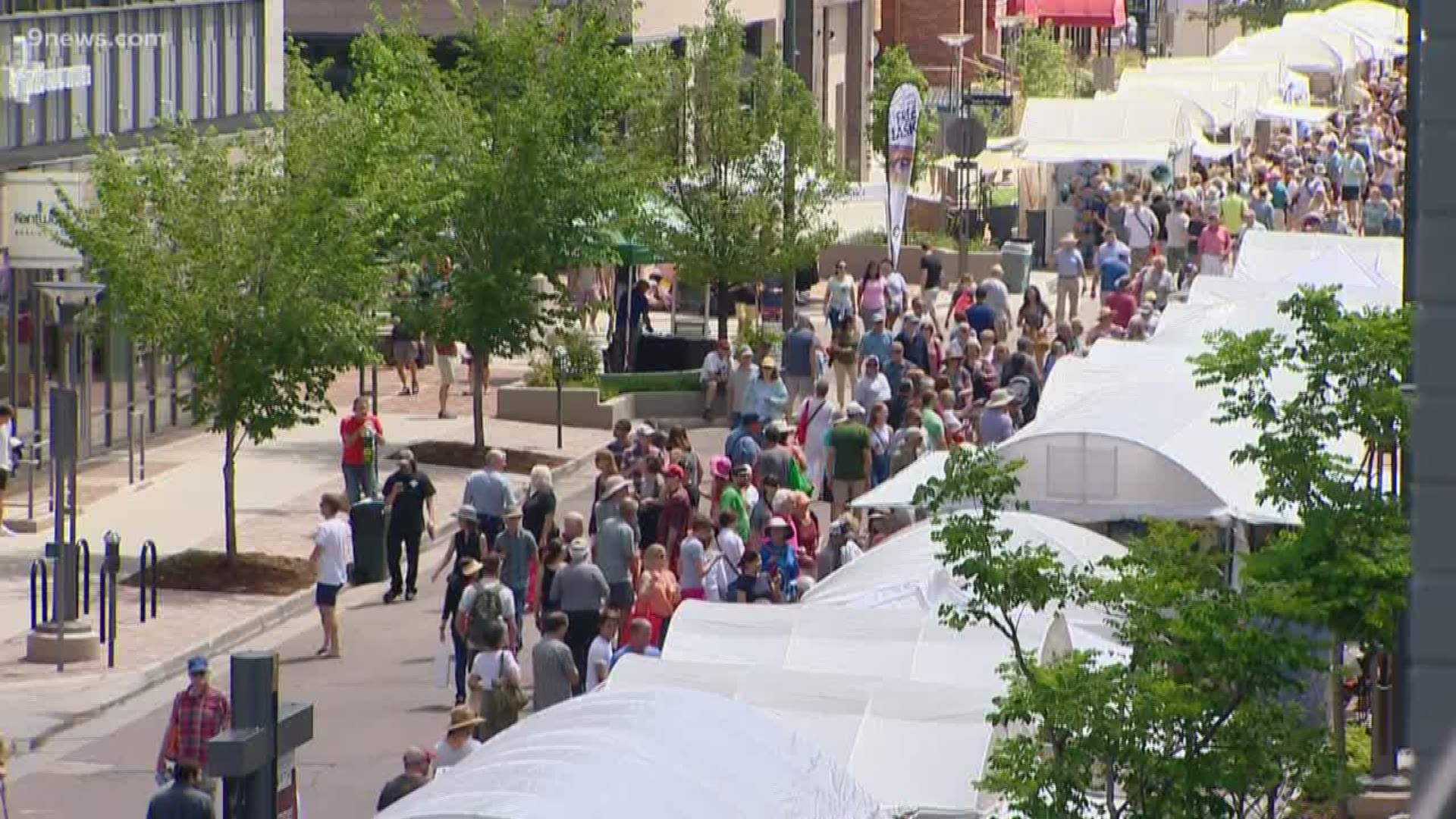 The 29th annual Cherry Creek Arts Festival takes place July 5 to July 7 with free admission and parking.