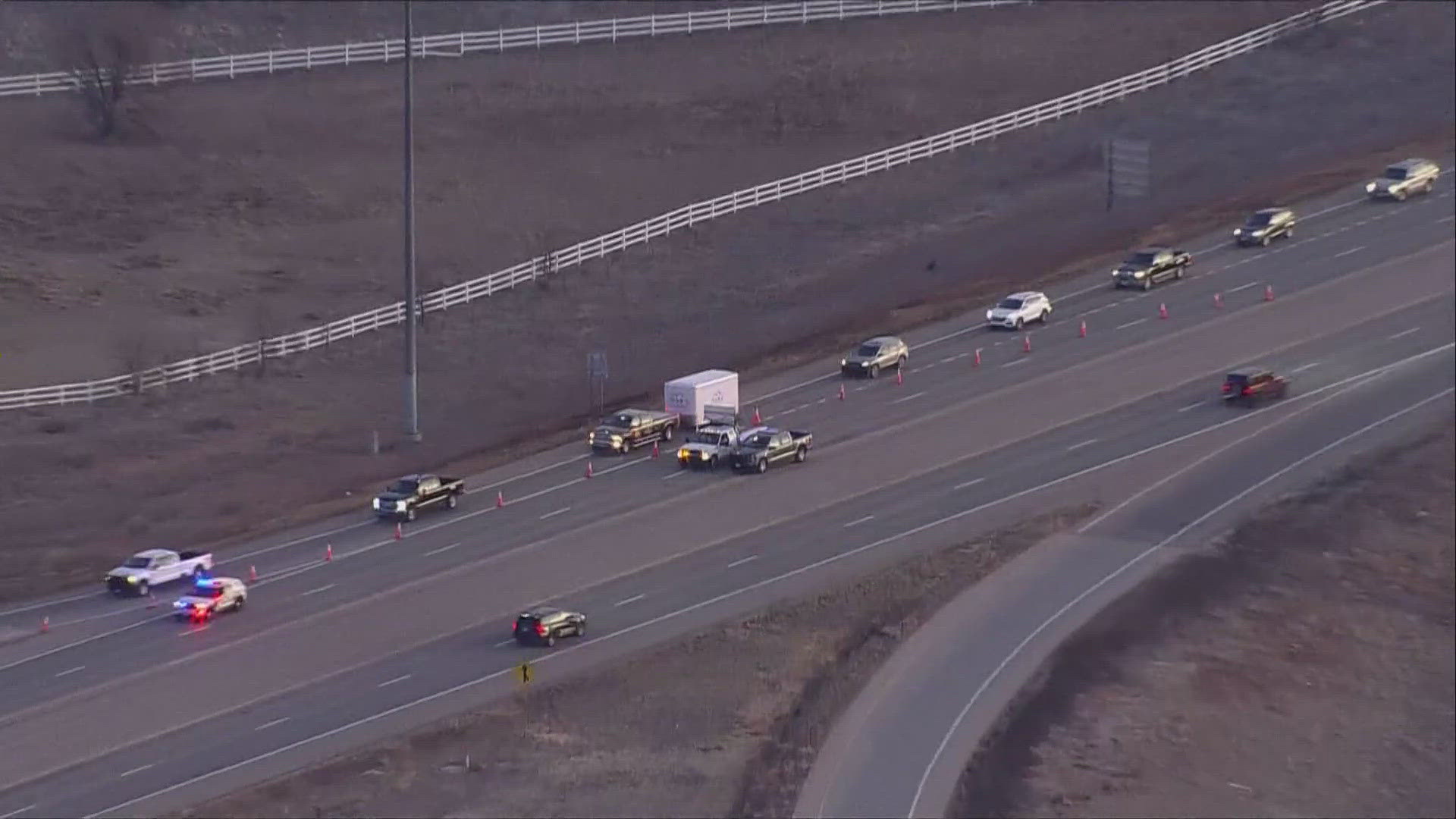 US 34 reopens after bomb threat investigation west of Greeley | 9news.com