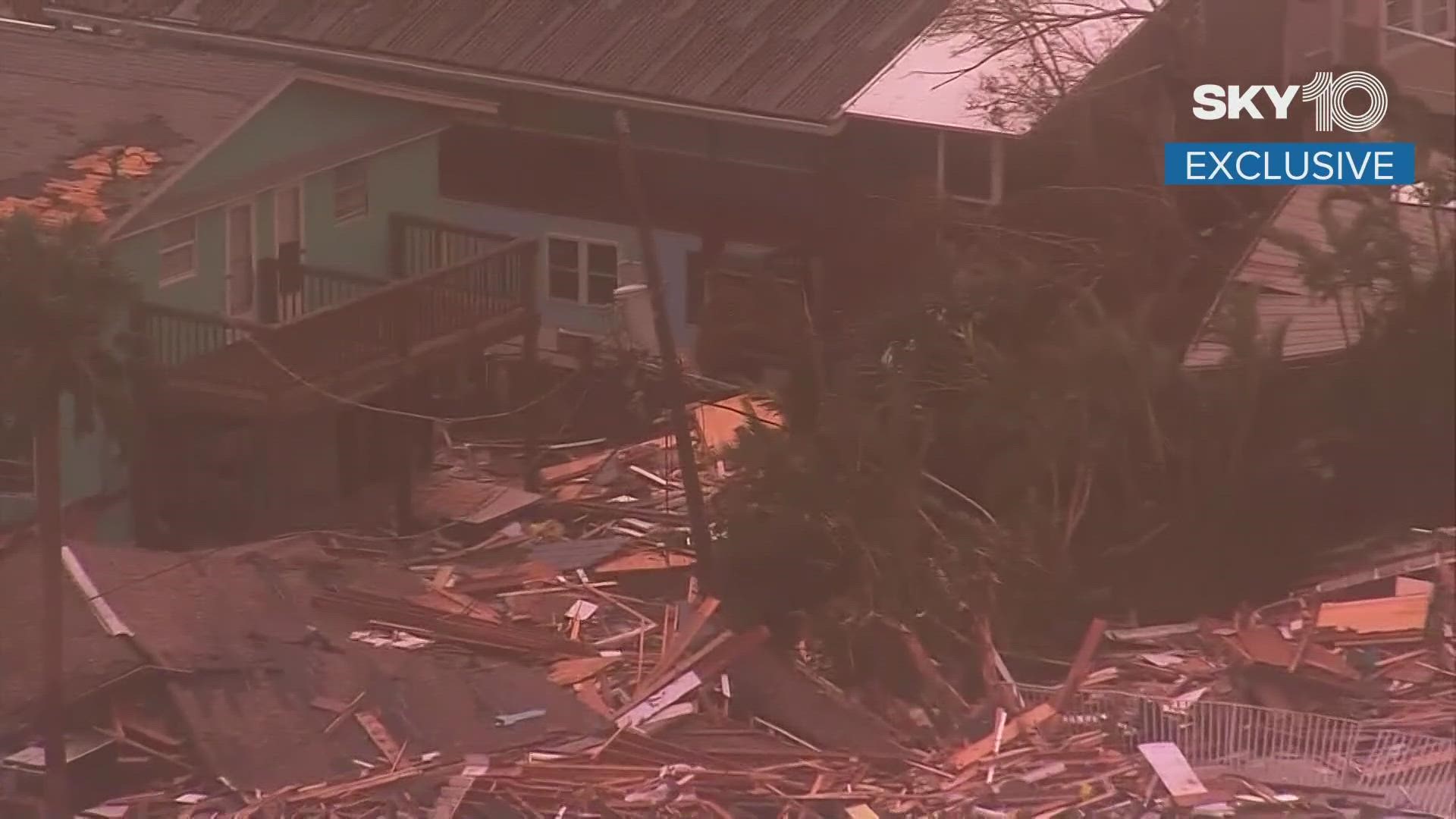 Video from our partners in Tampa Bay shows catastrophic damage in Fort Myers Beach, Naples, Sanibel Island, Estero Island, and Iona.