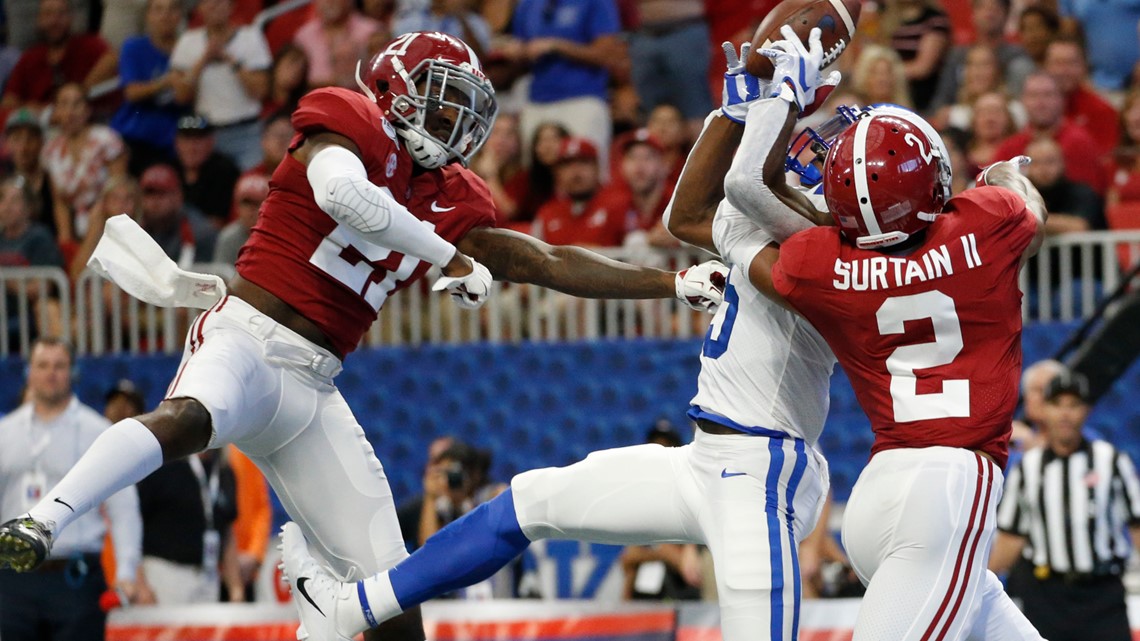 2021 NFL Draft: Alabama Crimson Tide's Patrick Surtain II is Selected 9th  Overall by the Denver Broncos - Roll 'Bama Roll