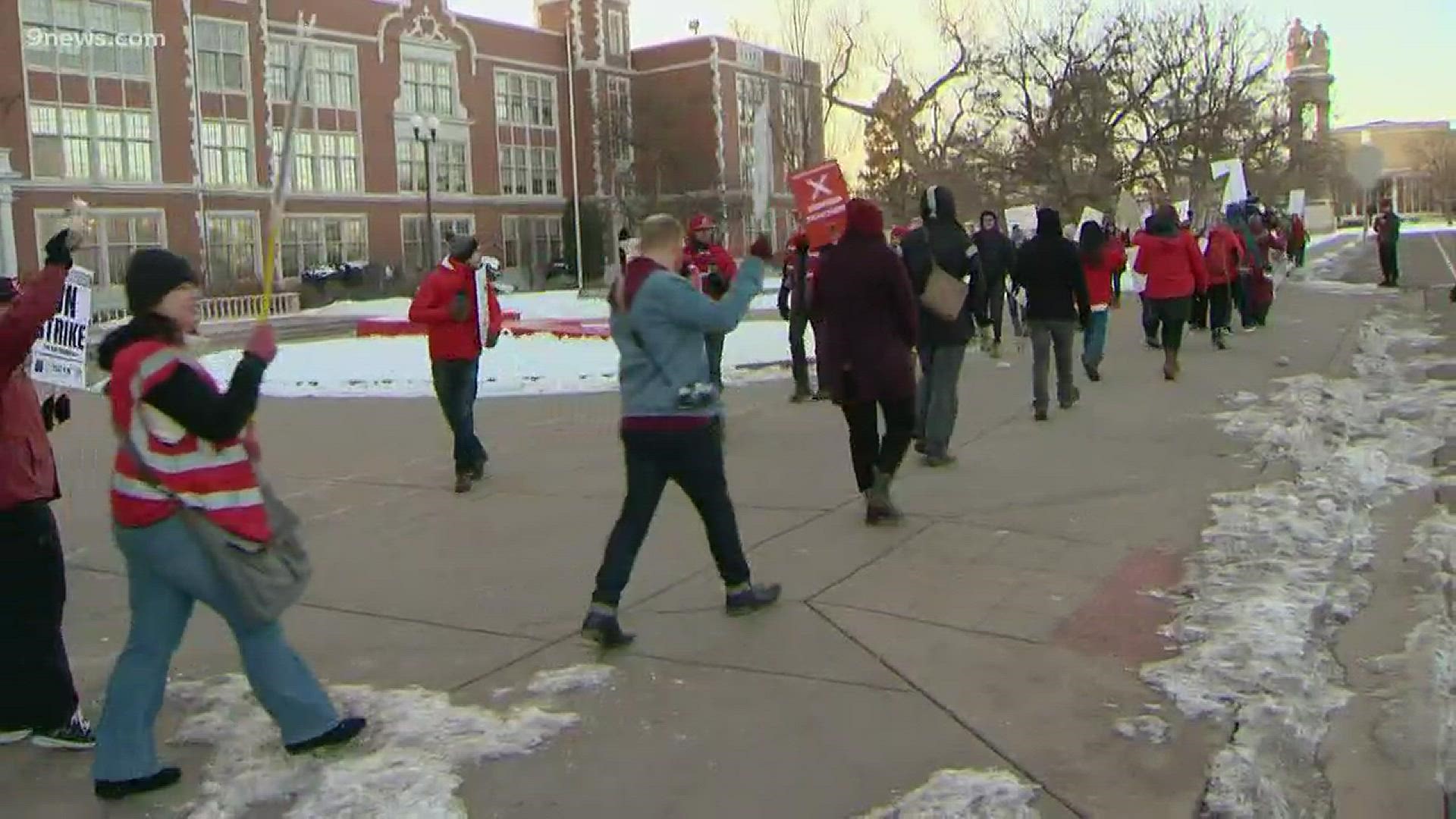 DPS and the DCTA resumed negotiations Tuesday morning. The hope is to strike a deal to avoid strike day three.