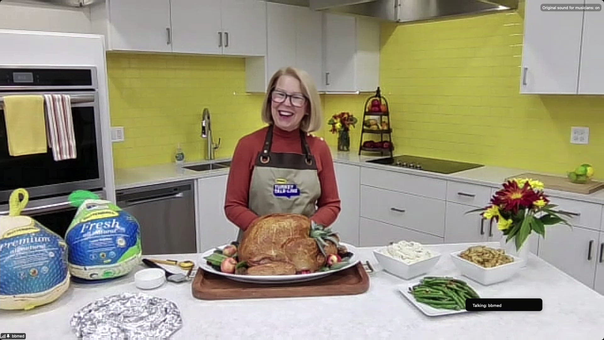 Barbara Robinson, a Butterball Turkey Talk-Line Supervisor who has been with the company for 17 years, shares some cooking tips ahead of the Thanksgiving holiday.