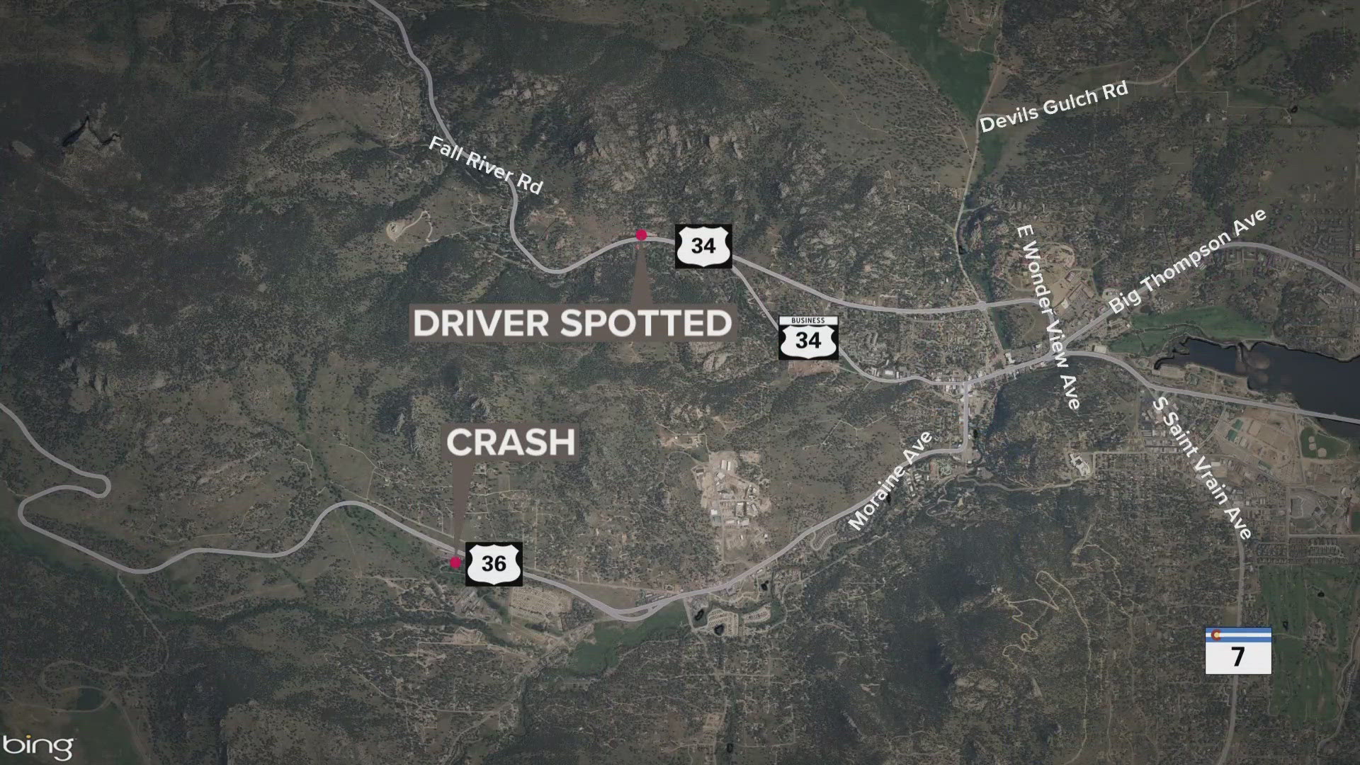 Wayde Thyfault, of Hudson, Colorado fled the scene of the crash but was taken into custody Monday morning.