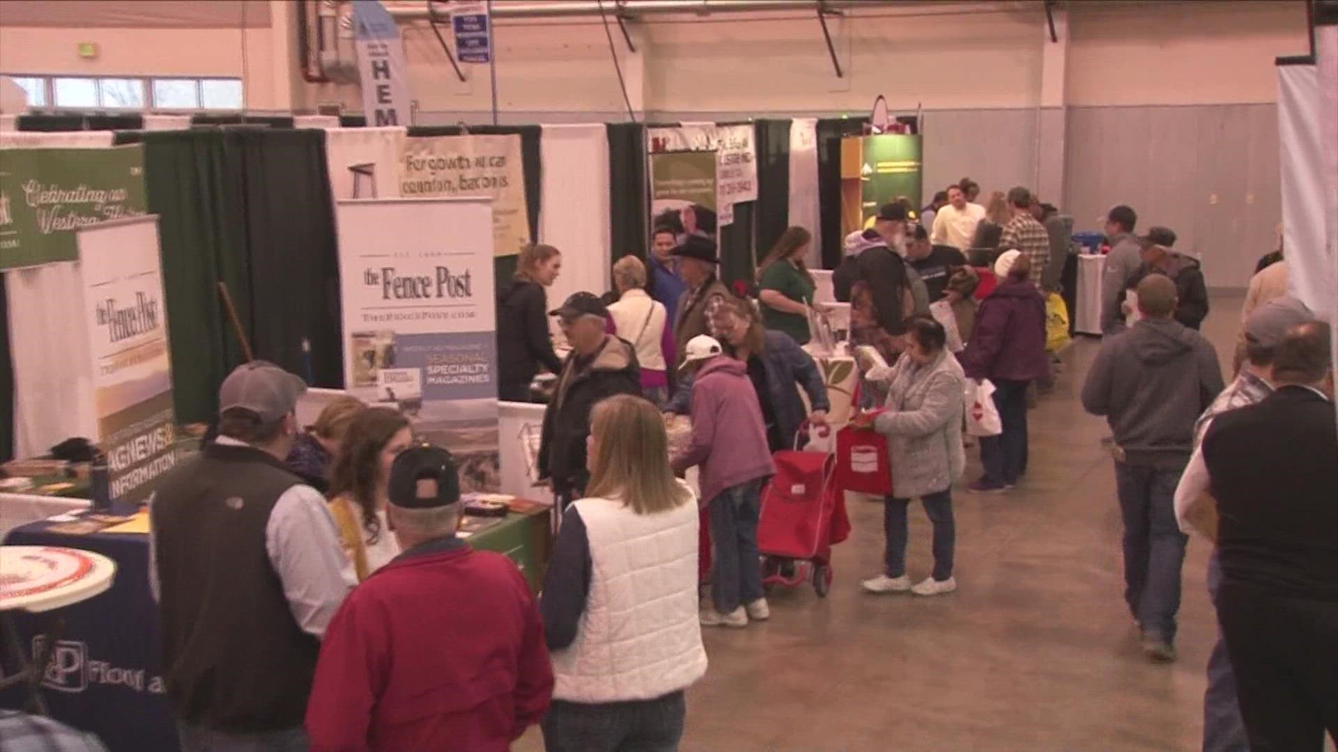 The 58th annual Colorado Farm Show is a three-day event held at Island Grove Park in Greeley during the last week of January.