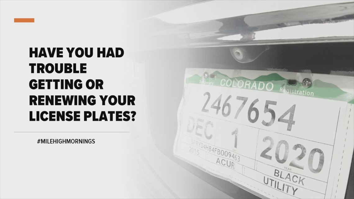 Denver to stop issuing tickets for expired license plates due to DMV