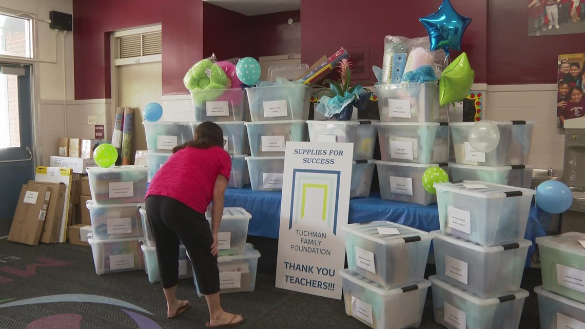 Tuchman Family Foundation donates school supplies to 70 Denver-area teachers