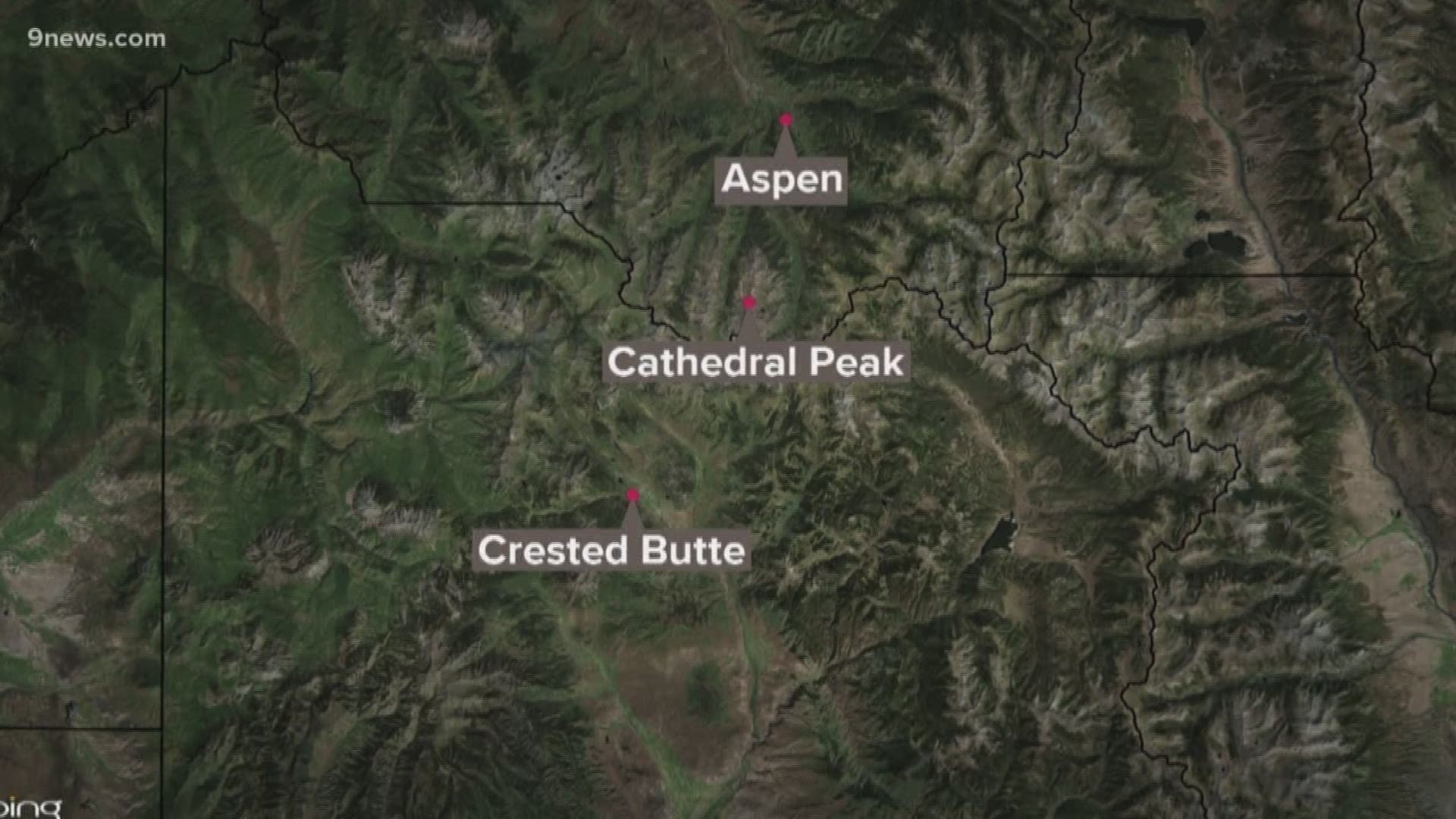 The Pitkin County Sheriff's office says William Wood slid down Cathedral Peak Sunday morning.