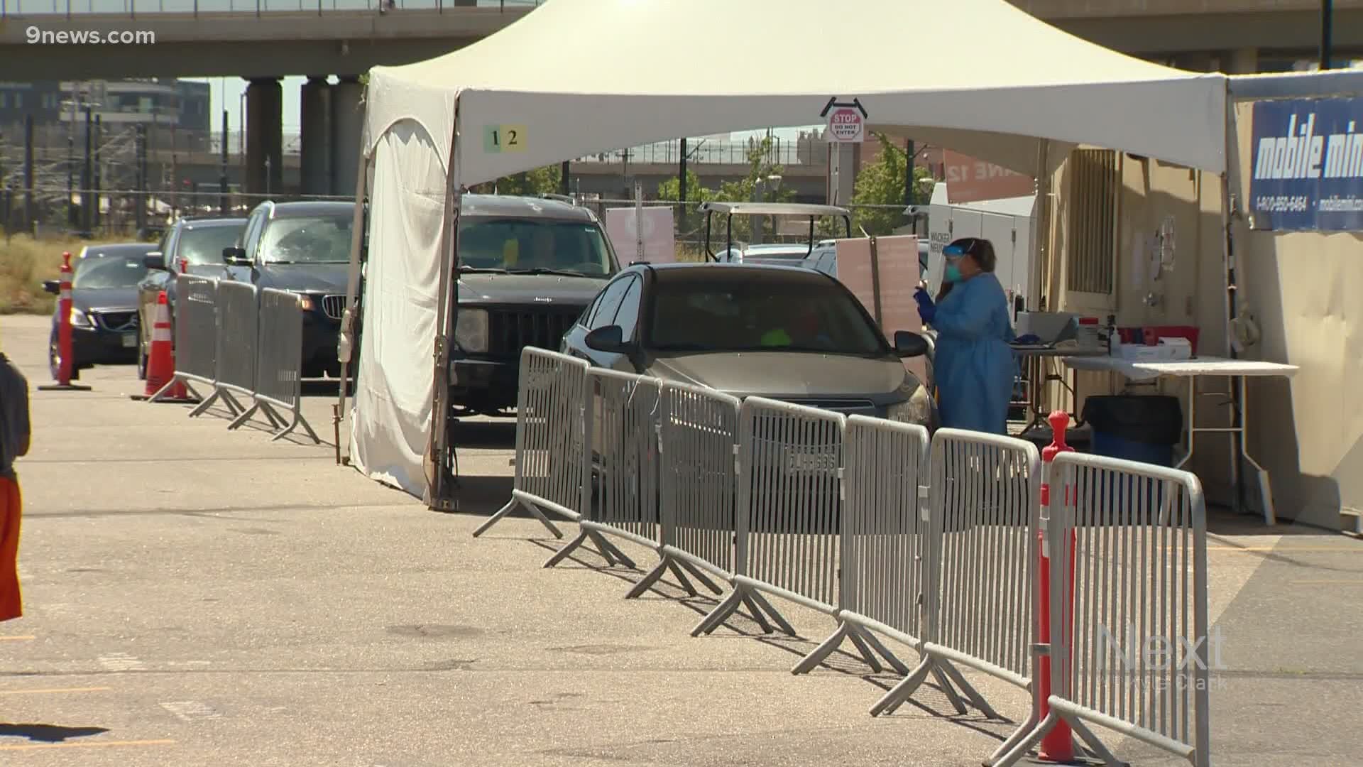Some people report waiting 10 days after being tested for the coronavirus at the Pepsi Center, meaning some people could be contagious without knowing it.