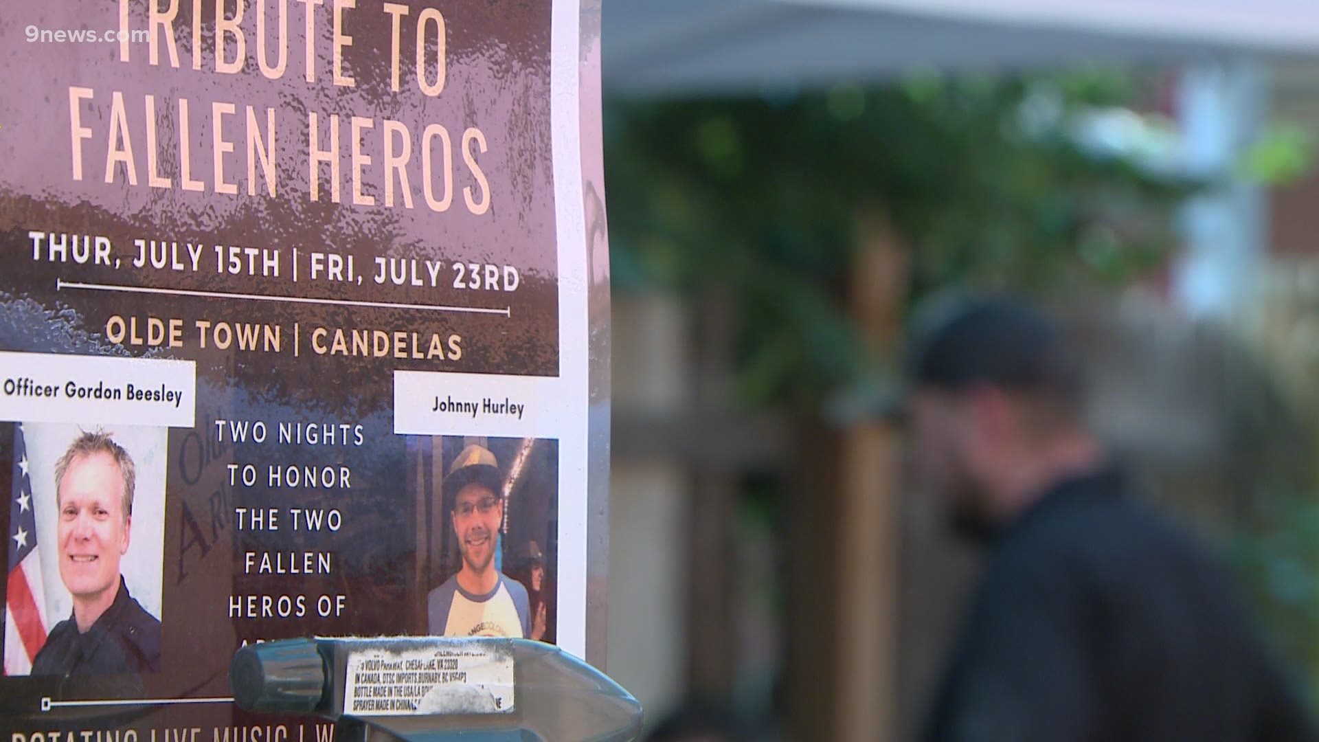 The fundraiser is held in Arvada in honor of Officer Gordon Beesley and Johnny Hurley.