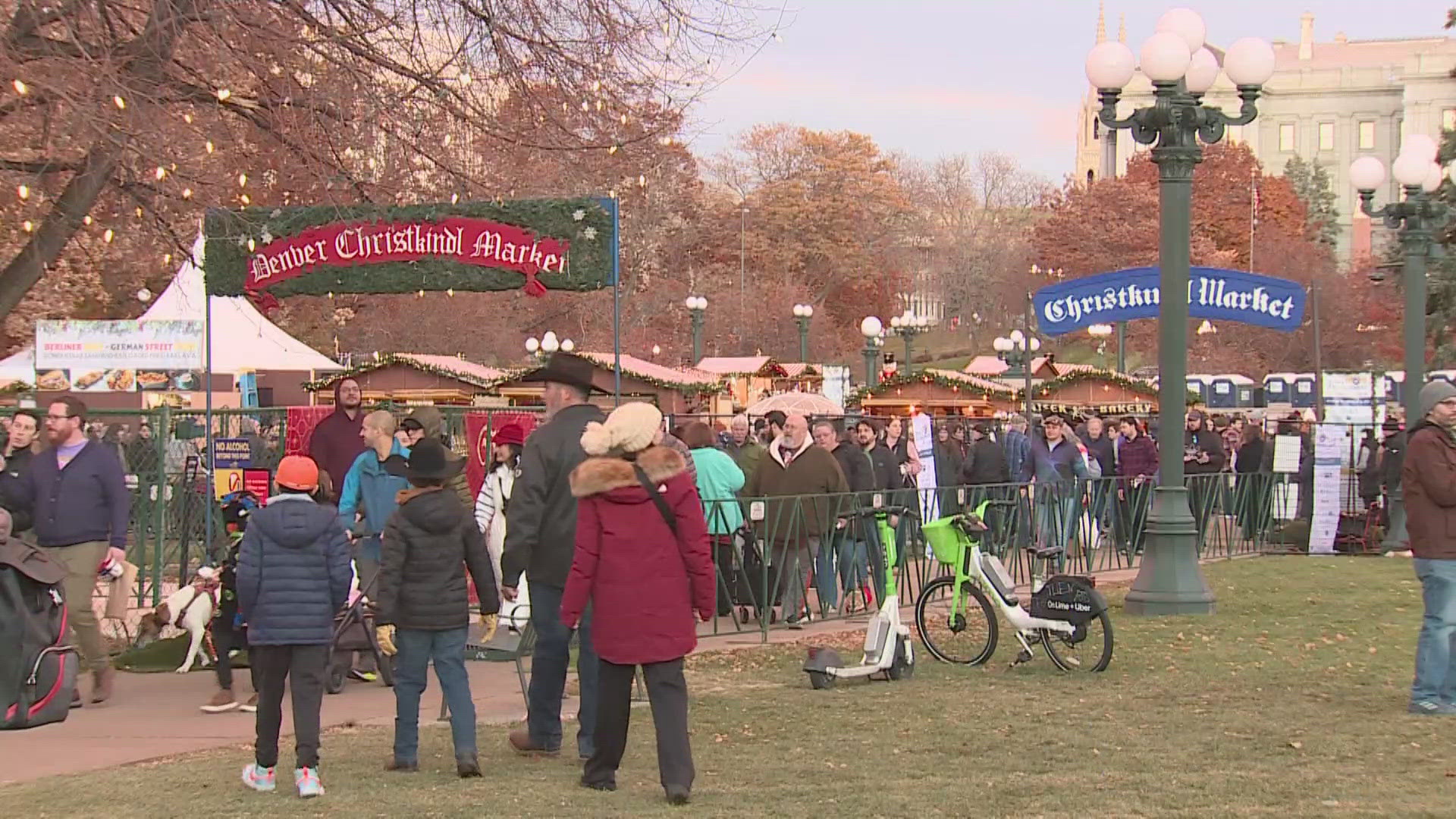 The Christkindlmarket brings elements of an authentic German holiday experience to the Mile High City.