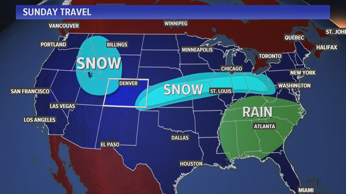 How Storms, Weather Could Impact Thanksgiving Travel | 9news.com